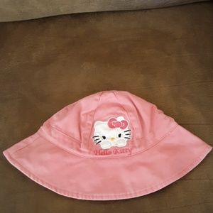 Hello Kitty girls pink hat one-size-fits-all